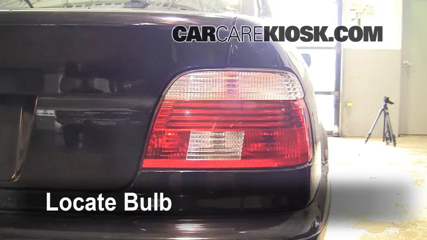 2002 BMW 530i 3.0L 6 Cyl. Lights Tail Light (replace bulb)
